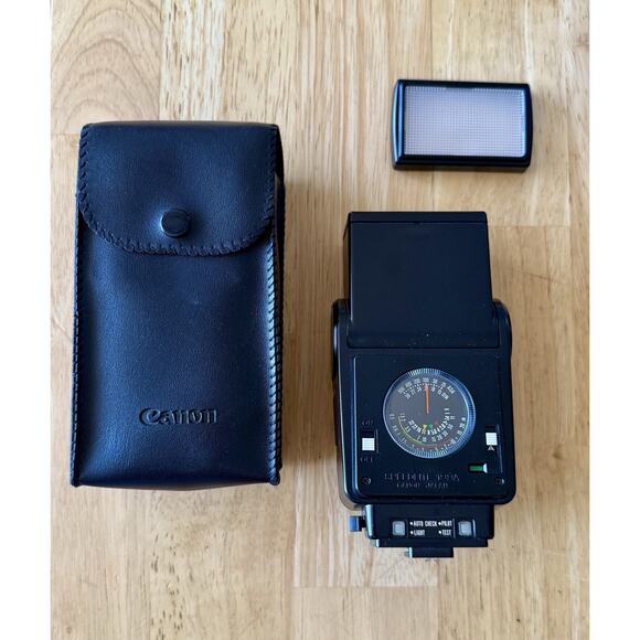 Canon AE-1 Black 35mm Film Camera, Power winder A,Speedlite‎ Flash, Tiffin Len - Picture 9 of 16